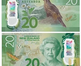 New Zealand 20 new banknote